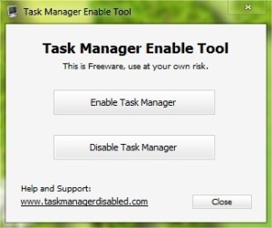 task manager disabilitato online