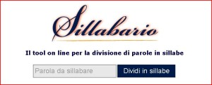 divisione in sillabe online