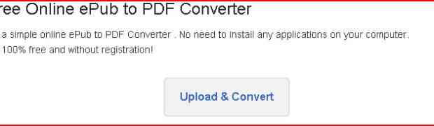 Convertire File ePub in Pdf